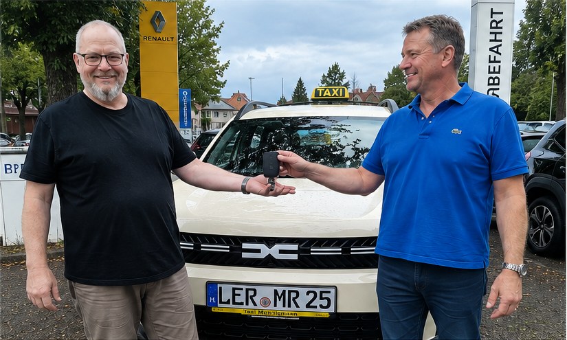 Neuer Dacia Bigster für Taxi Mönnigmann